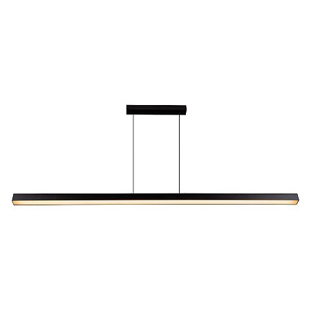 Lustre LED Linear Perfil Pendente Moderno Para Sala de Jantar Estar Cozinha Escritório 36W Bivolt