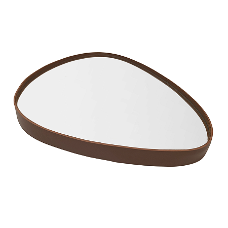 Bandeja Decorativa Espelhada Luxo Para Sala e Lavabo Ciel 36CM