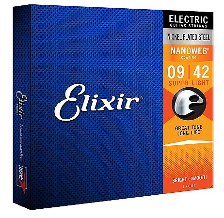 ENCORDOAMENTO ELIXIR 009 SUPER LIGTH GUITARRA