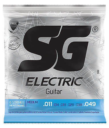 ENCORDOAMENTO SG GUITARRA 011 NIQUEL 5160