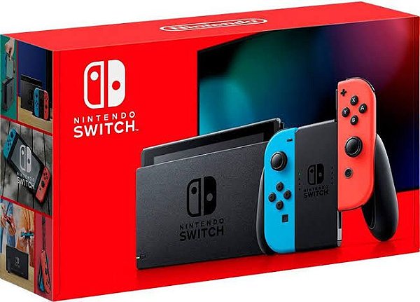 Console Nintendo Switch com bateria estendida 32GB