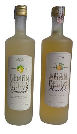 Licor Brunholi (Arancello ou Limoncello)