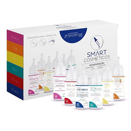 Kit Degustação Ativos em Monodose para Microagulhamento - Smart GR