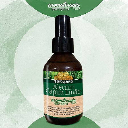Aromatizante spray - Alecrim e Capim Limão - 200ml