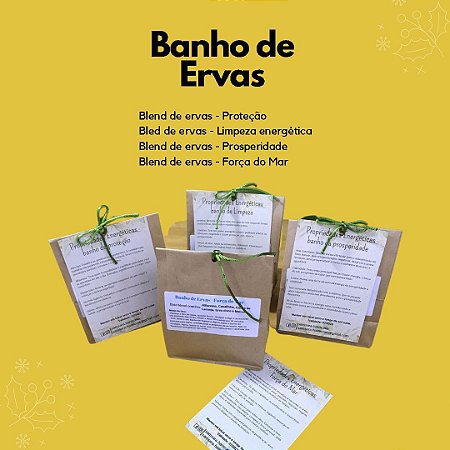 Ervas para Banho