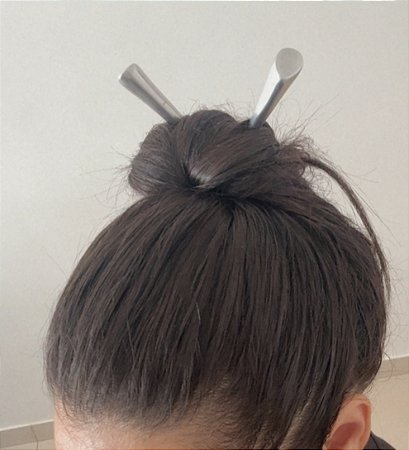 Palitos para Cabelo em Alumínio - Par