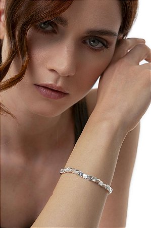 Pulseira Elástica Quadradinhos