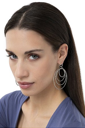Brinco Argola Concêntrica