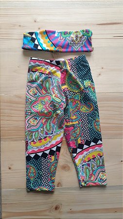 calça comprida estampada