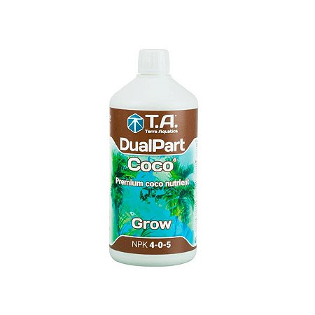 Dualpart Coco Grow 500ml Terra Aquatica - Fertilizante de Crescimento Coco