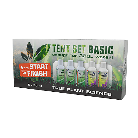 Kit de Fertilizantes Tent Set Basic 5x50ml - APTUS PLANT TECH