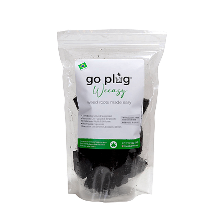 Plug germinação e enraizamento GoPlug Weeasy - Kit com 20 unidades