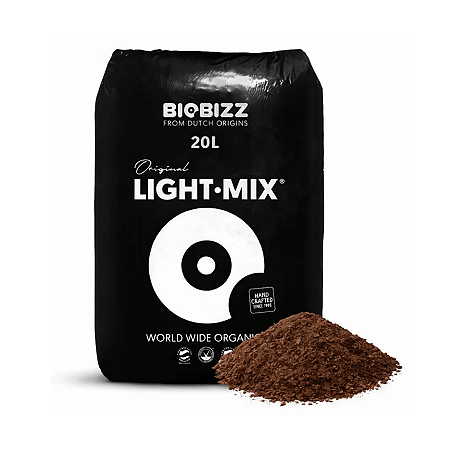 SUBSTRATO ORGANICO SPHAGNO E PERLITA LIGHT MIX BIOBIZZ 20L