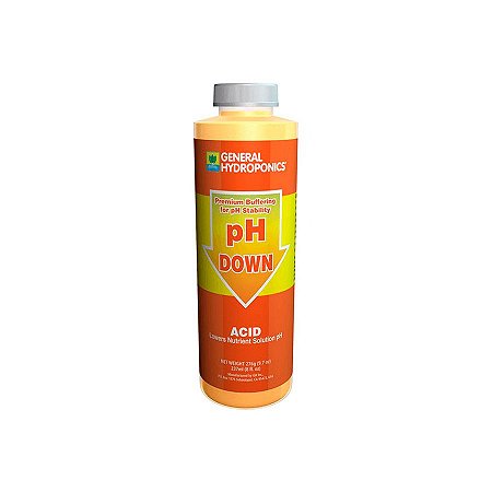 PH DOWN 237ml - Regulador de pH General Hydroponics