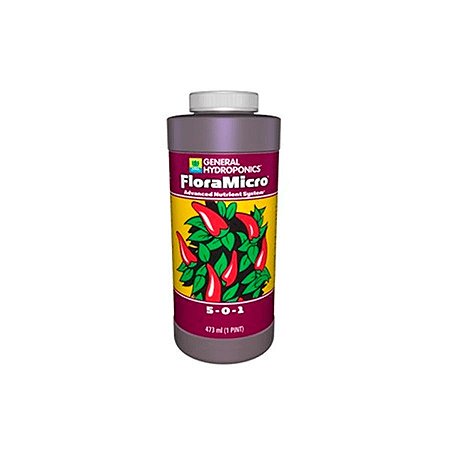 FloraMicro 5-0-1 473ml General Hydroponics - Fertilizante base Micronutrientes