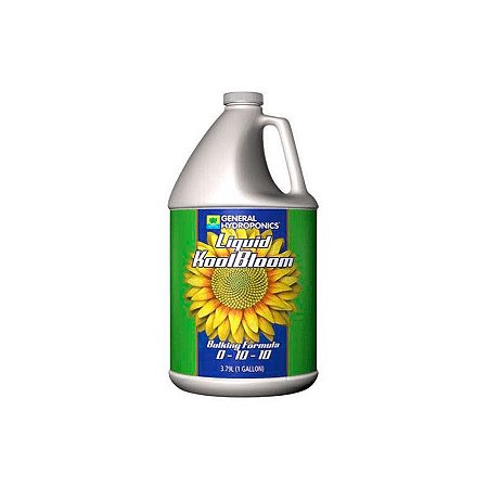 Liquid KoolBloom 0-10-10 3,79L General Hydroponics - Suplemento Premium de Floração