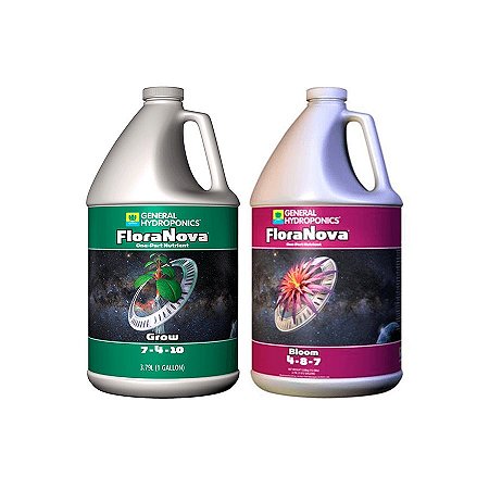 Kit FloraNova  - Grow + Bloom 3,79l - General Hydroponics