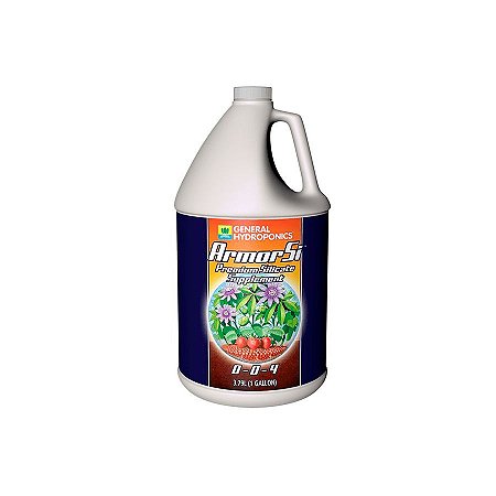 Armor SI 0-0-4 3,79L General Hydroponics - Suplemento de Sílica e Potássio