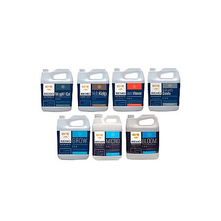 Kit Completo Fertilizantes Remo Nutrients Supercharged 7x10L
