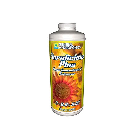 Floralicious Plus 946ml General Hydroponics - Potencializador de desenvolvimento