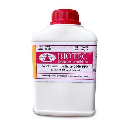 Ácido Indolbutírico em Talco 6000 ppm - 500g - BIOTEC