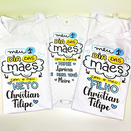 Kit Mãe Filha(o) e Avó