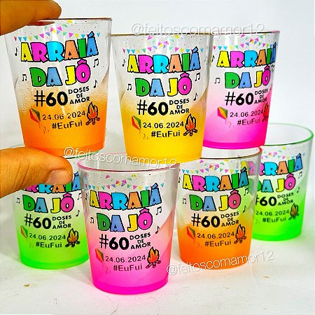 20 Copos para Dose 70ml