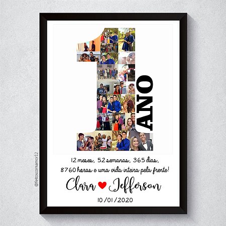 Quadro de Anos Juntos
