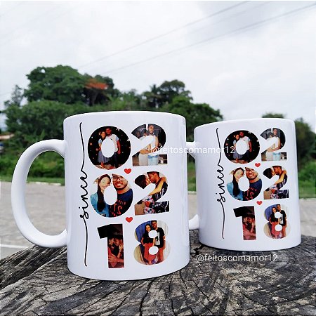Caneca Porcelana