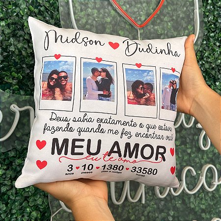 Almofada personalizada