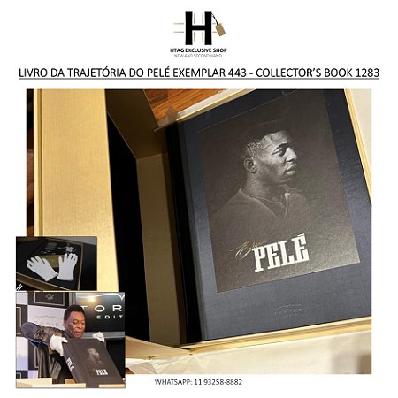 LIVRO DA TRAJETÓRIA DO PELÉ N. 443 - COLLECTOR’S BOOK 1283