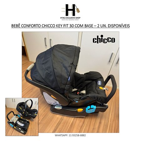 BEBÊ CONFORTO CHICCO KEY FIT 30 COM BASE – 2 UN. DISPONÍVEIS