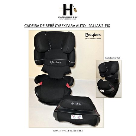 CADEIRA CYBEX DE BEBÊ PARA AUTO - PALLAS 2-FIX - HTAG EXCLUSIVE SHOP - New  & Second Hand