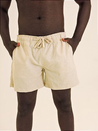 Short de Linho Cru