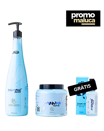 Mainha Hidrata Pro + Leave-in Grátis