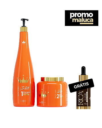 Rainha Luxury - Tratamento Profissional + Elixir Rica Grátis.