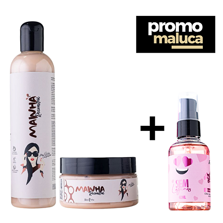 Mainha Reconstrói home care + Sérum Sem Lágrimas