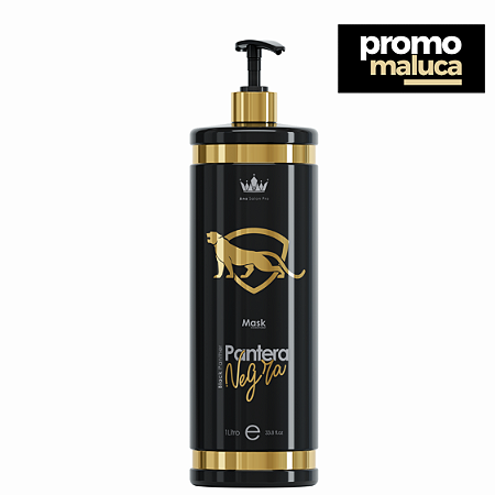 Máscara Pantera Negra - GOLD