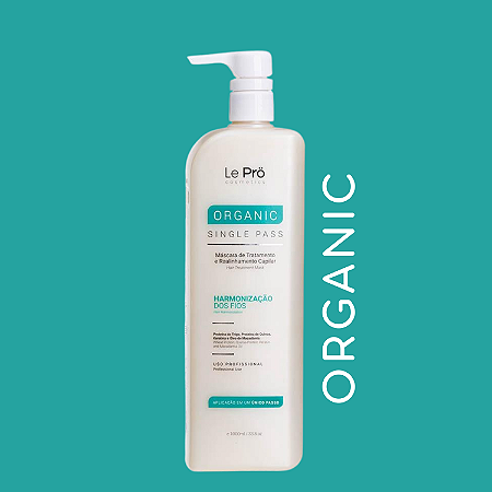 Alisamento Progressivo Organic Passo Único – Le Prö”.
