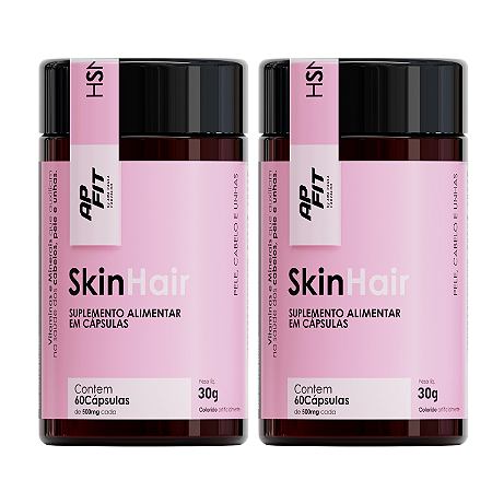 Combo 02 Hair Skin - Pele Cabelo e Unhas.