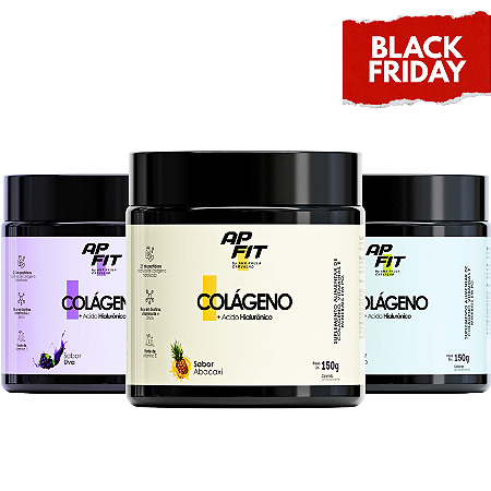 Combo Colágeno Hidrolisado – Abacaxi, Uva e Limão
