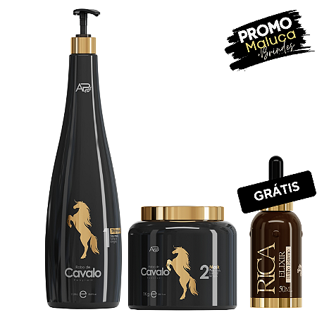 Rabo de Cavalo – Crescimento Capilar (Versão Profissional) + Elixir Grátis