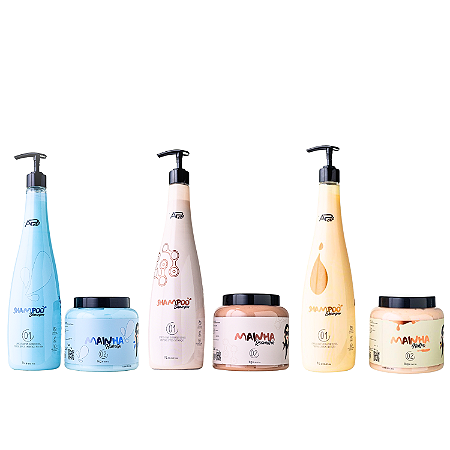 Combo Mainha Profissional, Hidrata , Nutre e Reconstrói.