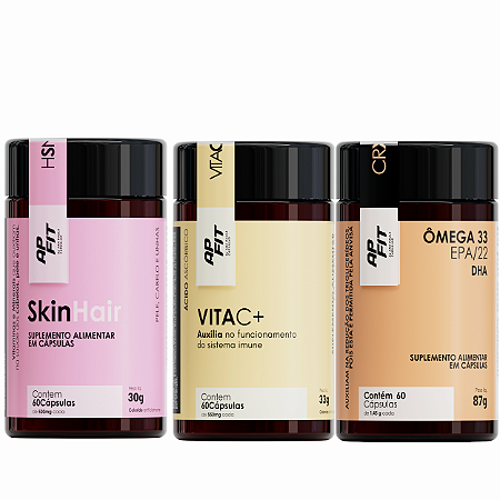 COMBO DAY Hair Skin + VitaC+ Omega 3