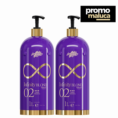 Combo 2 unidades – Passo 02 do Infinity Blond