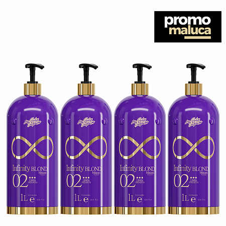 Combo 4 unidades – Passo 02 do Infinity Blond