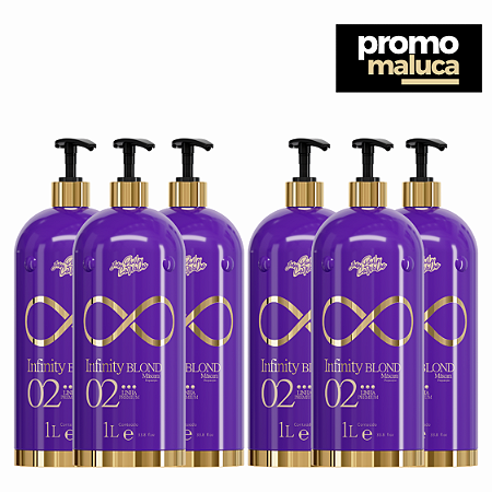 Combo 6 unidades – Passo 02 do Infinity Blond