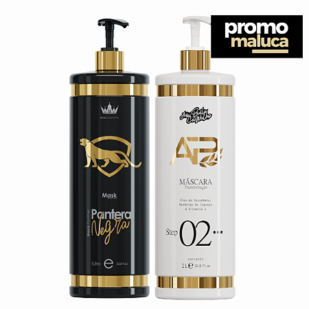 Combo 1 Liso Lambido + Pantera Negra