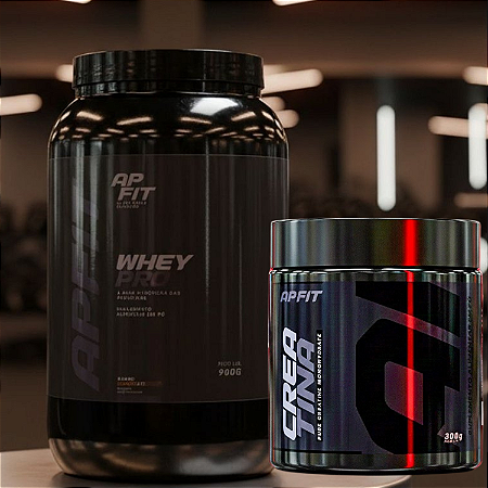 Combo Massa e Definição Whey Protein APFIT – Sabor Chocolate + Creatina