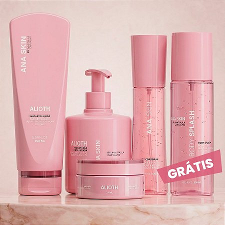 Combo Corporal Ana 03- Grátis Body Splash Alioth